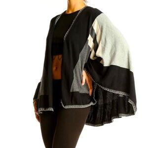 CAbi Vintage 100% Cotton Poncho Style 131